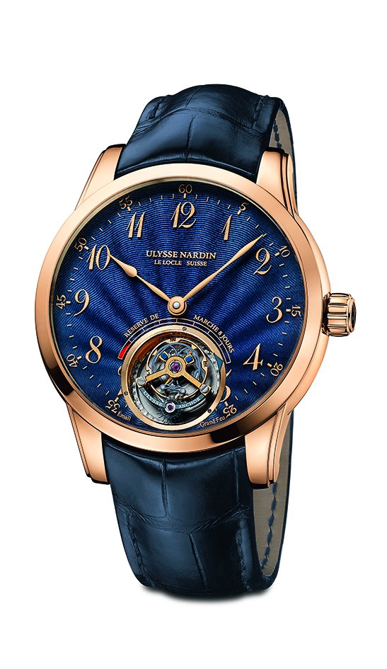 Ulysse Anchor Tourbillon, full of depth