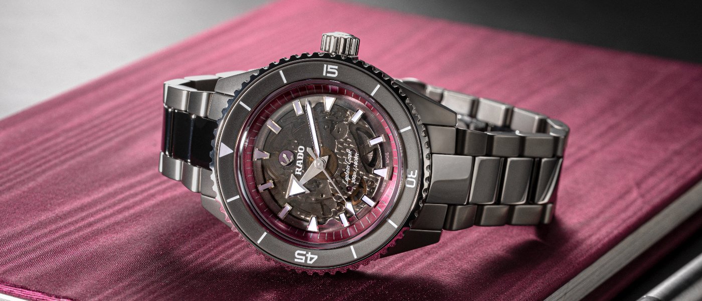 Rado's Captain Cook High-Tech Ceramic “The Pink Dial Project”