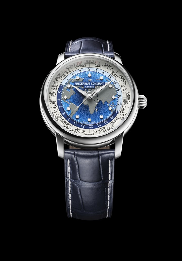 Frederique Constant: a new interpretation of the Classic Worldtimer Manufacture