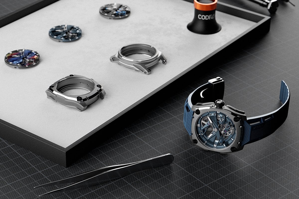 With the T360, Code41 unveils its first tourbillon