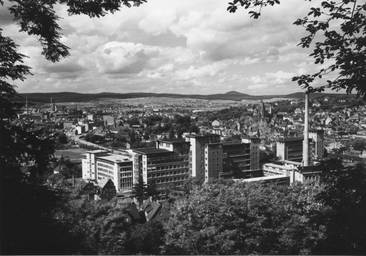The Leitz factory in 1957