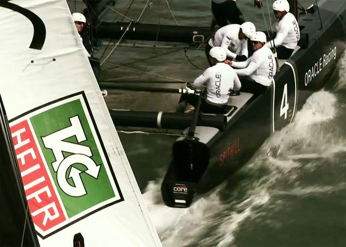 The Oracle Team in action