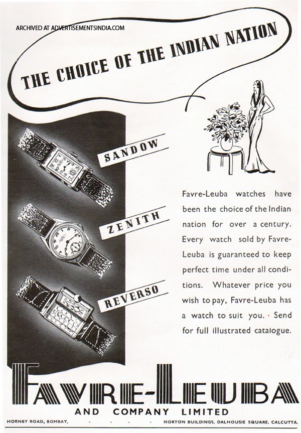 A history of Swiss watches in India
