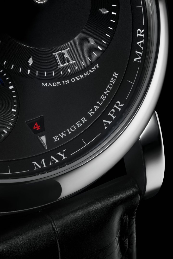 A. Lange & Söhne adds Lange 1 Perpetual Calendar in platinum with black dial
