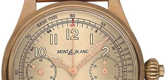 Montblanc's vintage twist in bronze