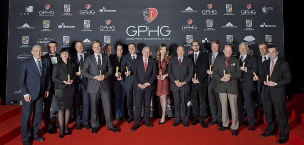 The 2013 Grand Prix winners together with Ueli Maurer, President of the Swiss Confederation