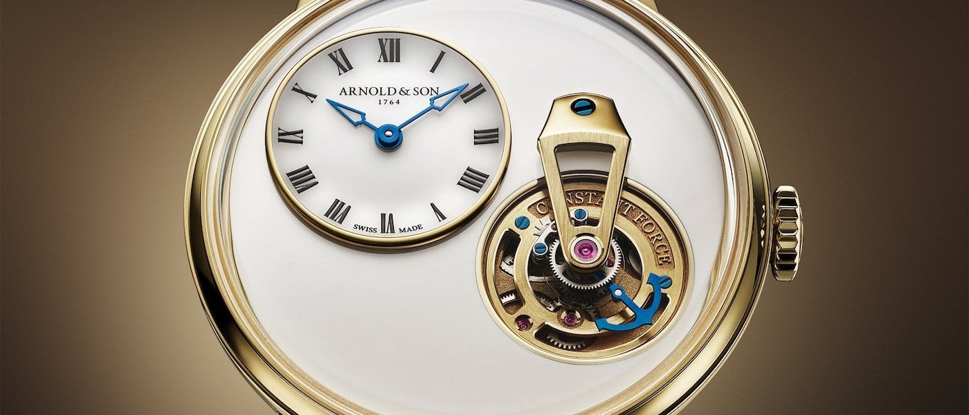 Arnold & Son Constant Force Tourbillon 11 in yellow-gold limited edition