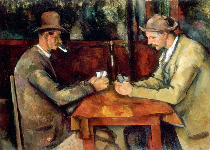 Paul Cézanne, Les joueurs de cartes (1894-95)