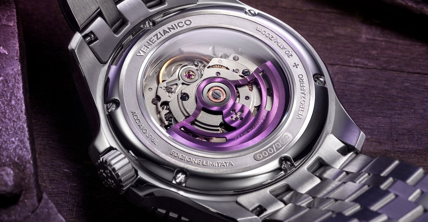 Venezianico unveils the Nereide Ti-Damascus, a titanium masterpiece