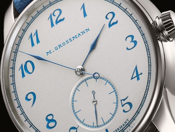 Moritz Grossmann Hamatic Silver-Plated by Friction Anniversary Edition