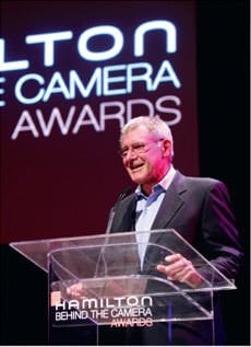 Harrison Ford at the Hamilton “Behind the Camera” awards