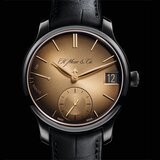 Endeavour Perpetual Calendar Black Golden Edition by H. Moser & Cie (Front)