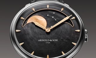 Arnold & Son Perpetual Moon 41.5 Steel “Colours of the Moon”