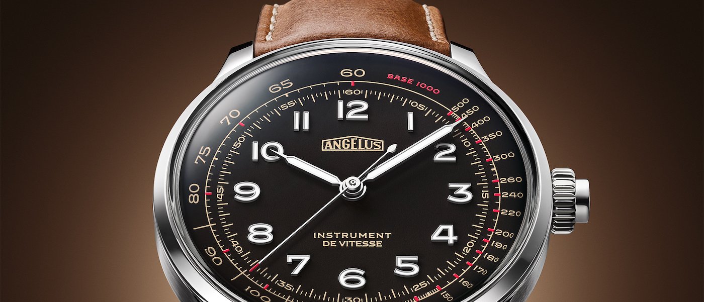 Angelus Instrument de Vitesse 60 seconds chronograph