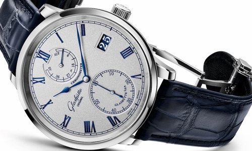 Glashütte Original presents the silver blue Senator Chronometer