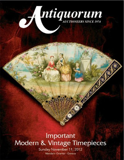 Rare Top Lots in Antiquorum's November Auction
