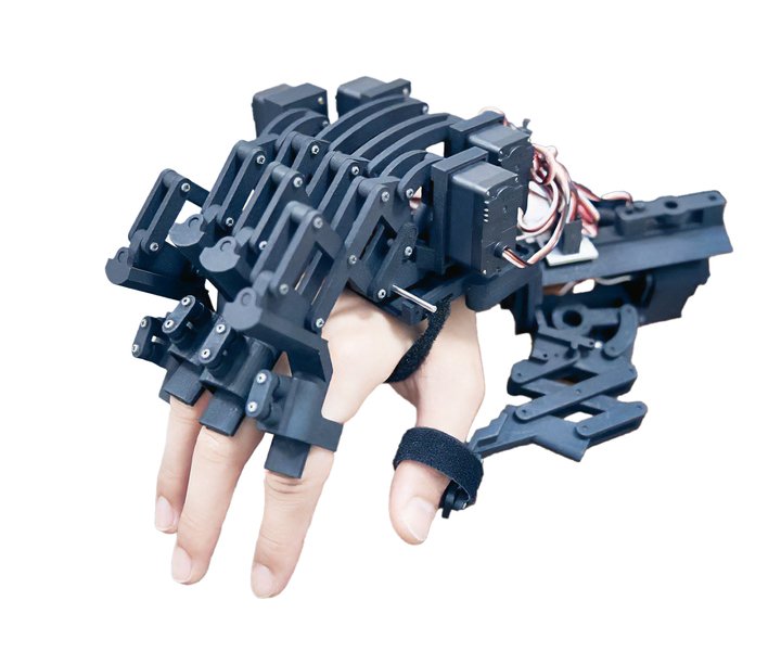 Hand exoskeleton robot, Shinichi Furuya, Takanori Oku, Hayato Nishioka, Masato Hirano