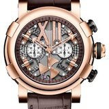 Steampunk Chrono Full Red by RJ-Romain Jerome