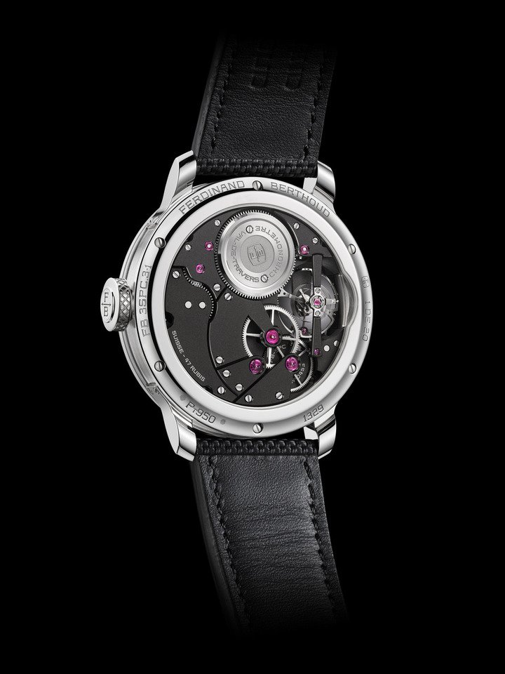 Ferdinand Berthoud marks 10 years with new FB 3SPC platinum model