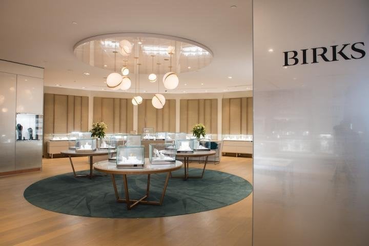 Maison Birks is the leading Canadian player in the sale of watches and jewellery.