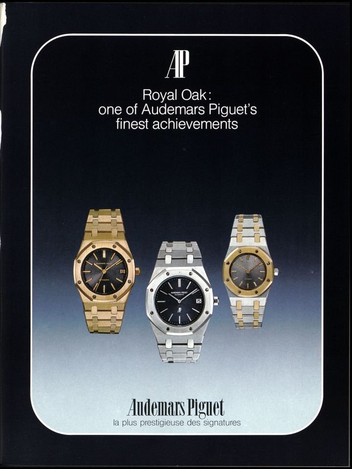 An iconic watch in Europa Star's archives: the Royal Oak