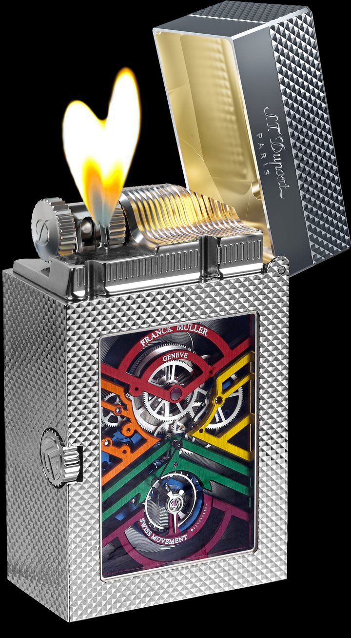 Franck Muller and S.T. Dupont unveil the Master Lighter