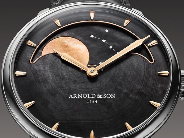 Arnold & Son Perpetual Moon 41.5 Steel “Colours of the Moon”