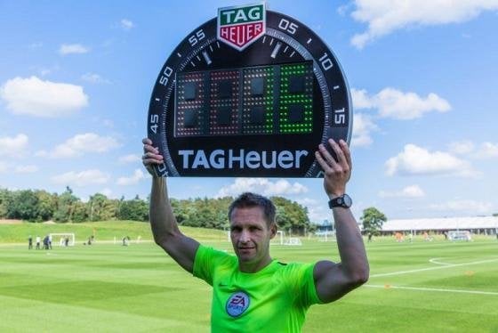 TAG Heuer blows whistle on Premier League football