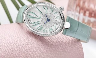 Breguet's Reine de Naples now in mint green