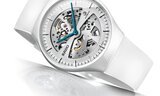 Rado True Thinline Automatic Skeleton – White Rubber