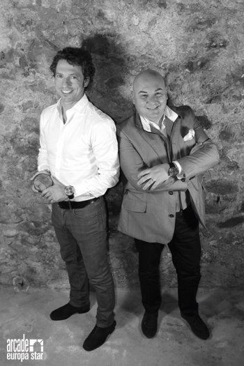 The Meccaniche Veloci duo Cesare Cerrito, owner, and Riccardo Monfardino, CEO