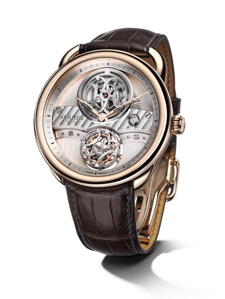 The Arceau Lift flying tourbillon by Hermès