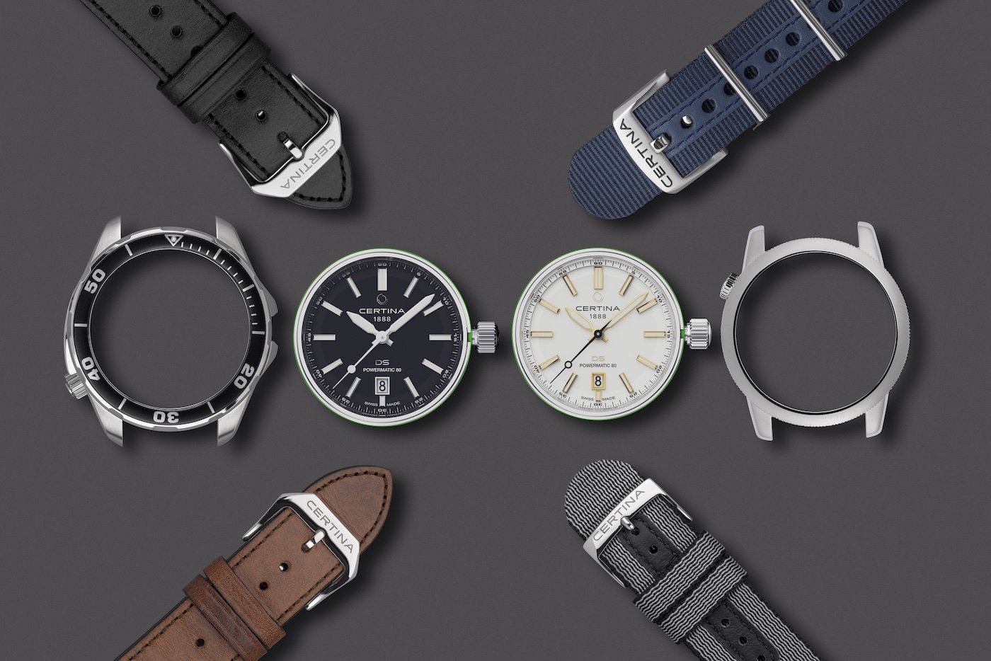 Certina's multiple-choice watches