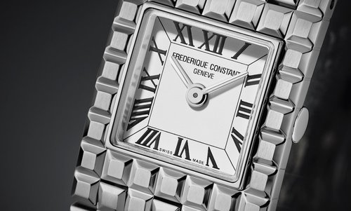 Frederique Constant reboots bracelet watch with glam-rock flair