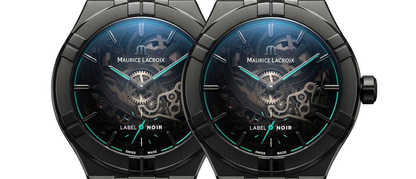Maurice Lacroix Label Noir Aikon Manufacture Skeleton