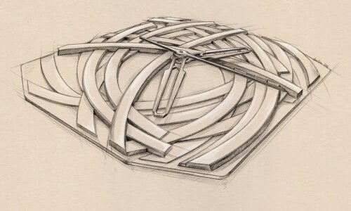 Alto x Bernar Venet: translating monumental art into watchmaking