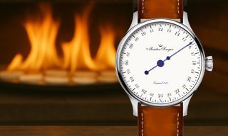 MeisterSinger 24H Enamel Edition marks a day in one sweep