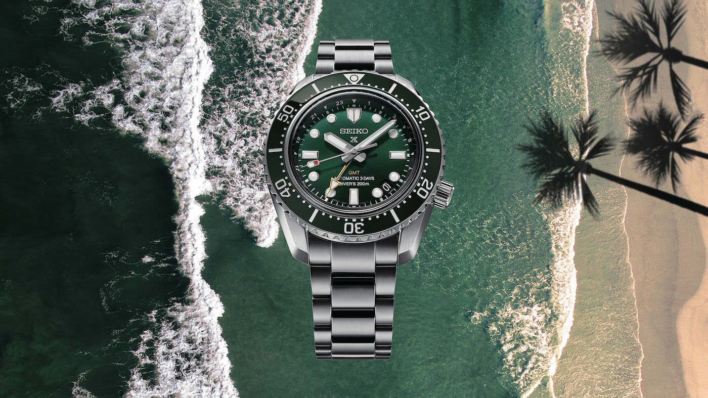 A mechanical GMT diver's watch joins the Seiko Prospex collection