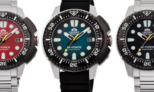 Orient revives the M-Force Sports collection