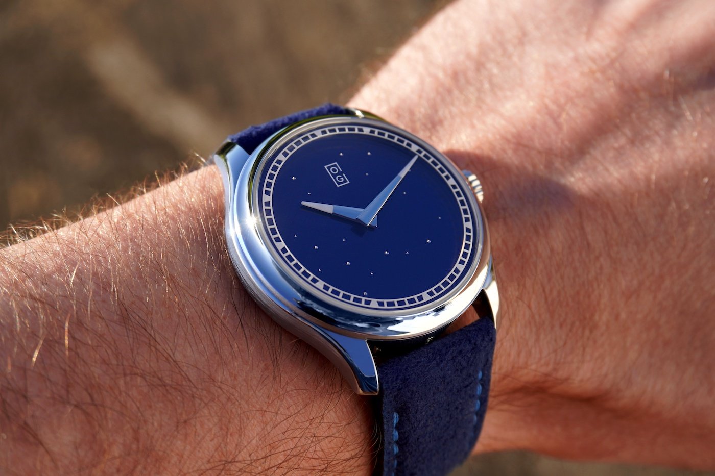 Introducing the new generation O.G watch: Deep Space Blue