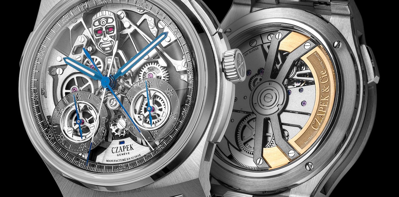 Czapek's Antarctique Rattrapante ‘R.U.R.' brings sci-fi to Haute Horlogerie