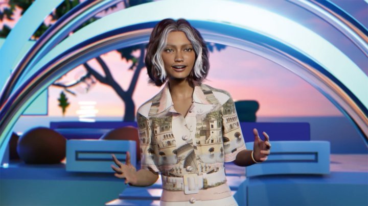 At Europe's biggest start-up and tech conference, Viva Technology, virtual character Livi introduced herself as the hostess for LVMH's own microverse – an augmented version of its physical stand.