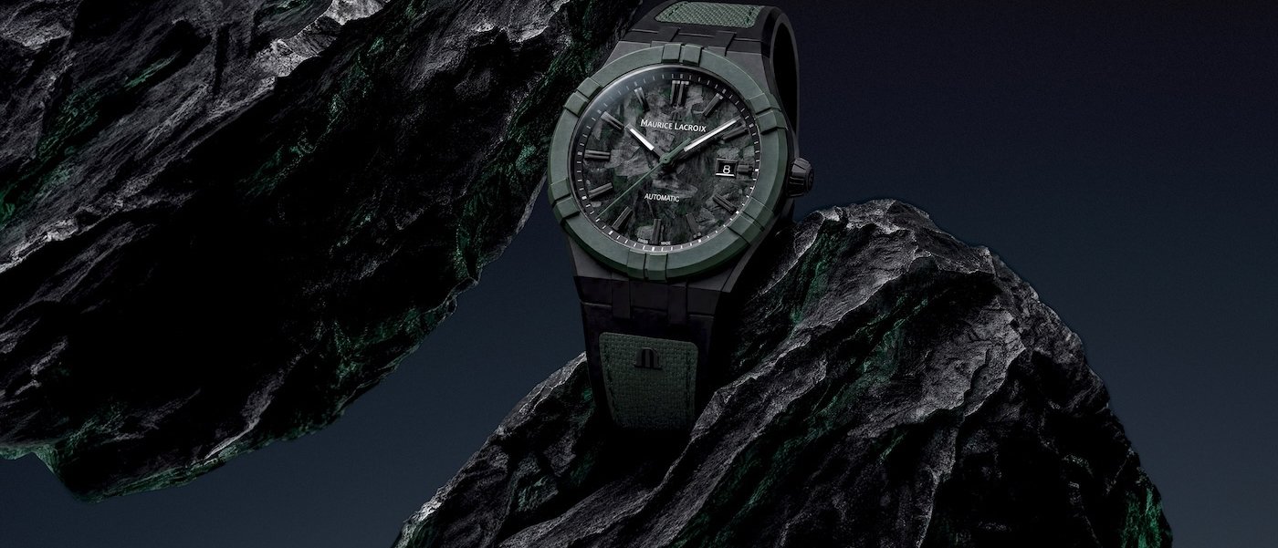 Maurice Lacroix Aikon-IC Frozen Carbon Deep Forest