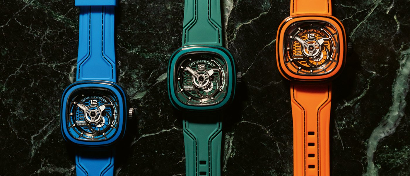 SevenFriday PS – Colored Carbon: chromatic is back!