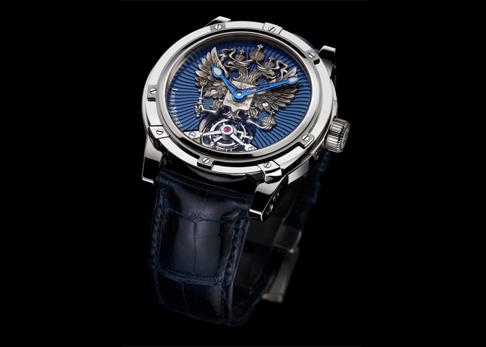 Russian Eagle timepiece by Louis Moinet