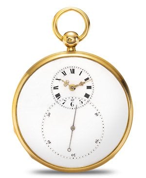 The pocket watch of 1785 that would change Jaquet Droz's contemporary destiny.