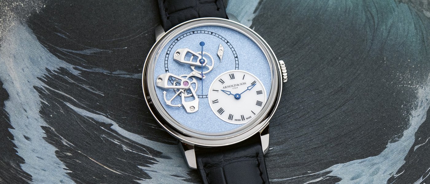 Arnold & Son DSTB 42: steadfast seconds in new colours