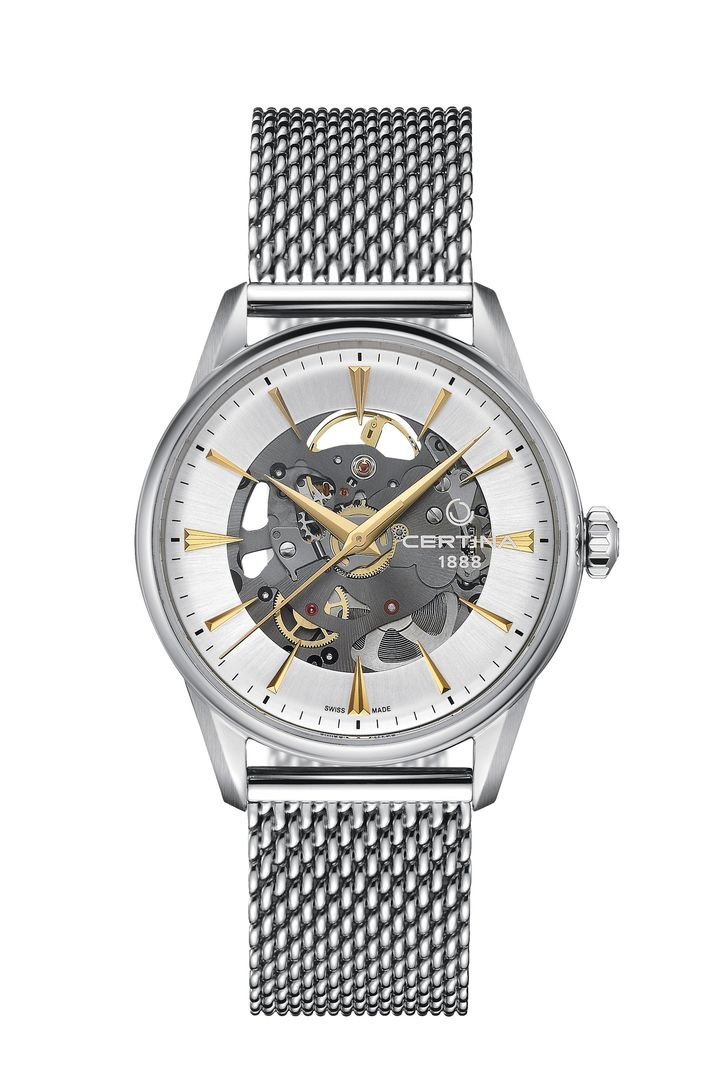 The new Certina DS-1 Skeleton: designed with light in mind 