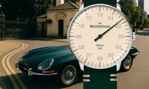 MeisterSinger Unveils Edition Neo J.E with Classic E-Type Jaguar Tribute