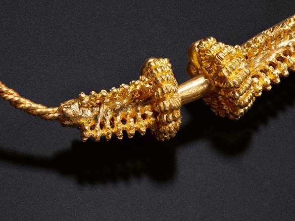 The Celtic Torque of Montans, rediscovered craftsmanship